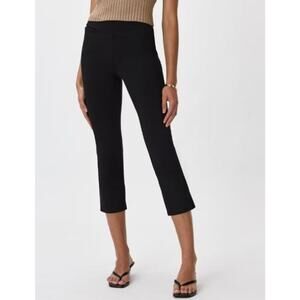 Quince Ultra-Stretch Ponte Kick Flare Pants XL Black NWT